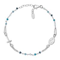 Bracciale Amen Rosari in Argento BR025BMUB3 - BR025BMUB3